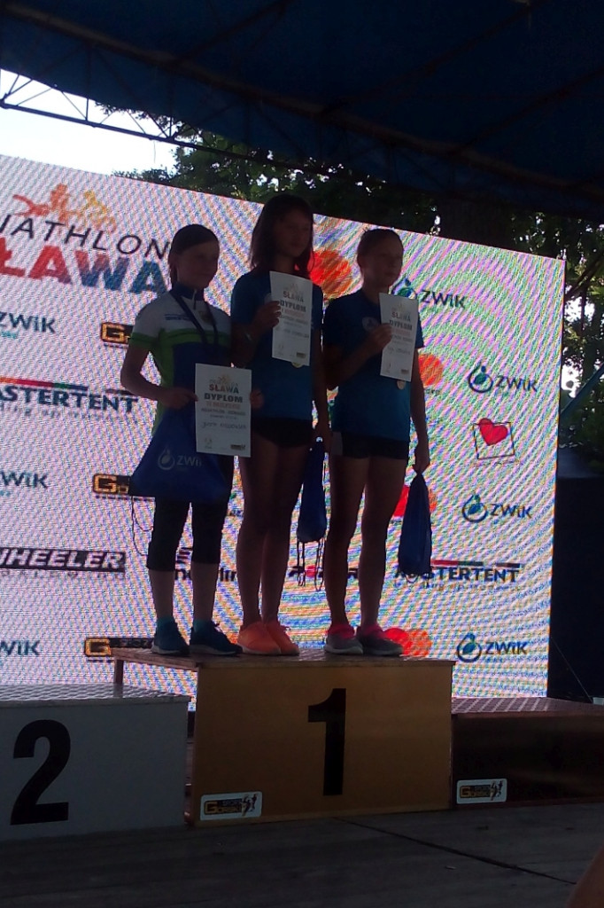 Udane starty zawodników Triathlon Szczecinek podczas XXI Festiwal Triathlonu w Sławie