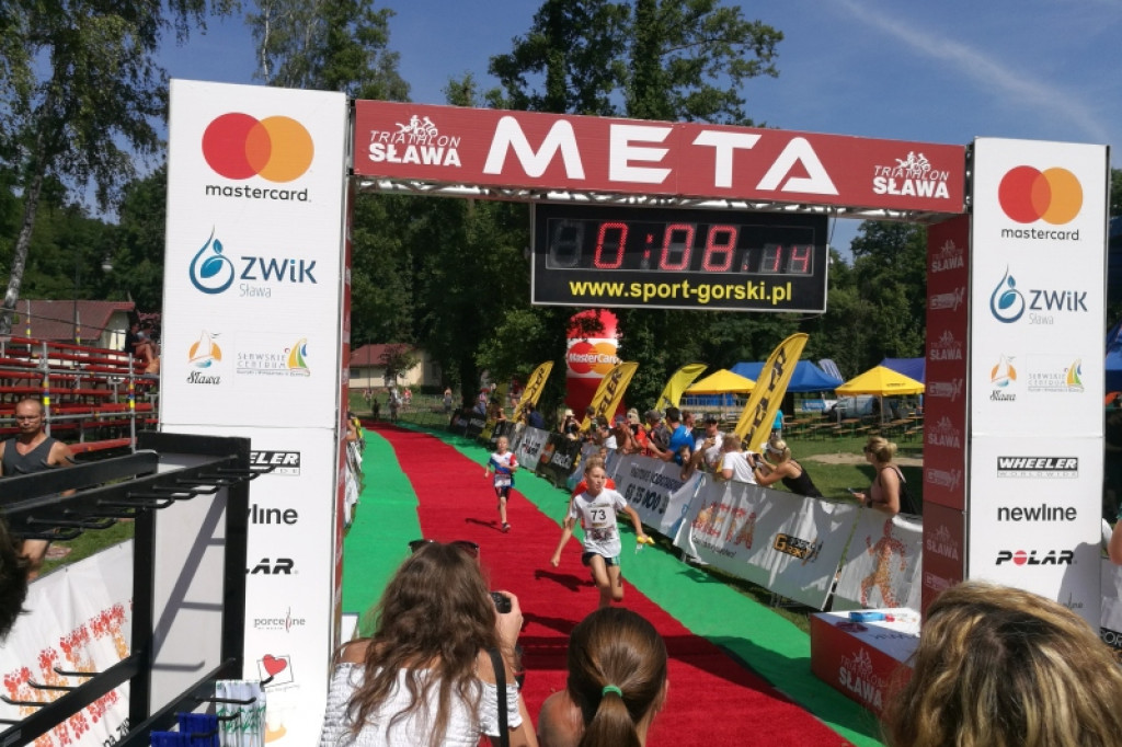 Udane starty zawodników Triathlon Szczecinek podczas XXI Festiwal Triathlonu w Sławie