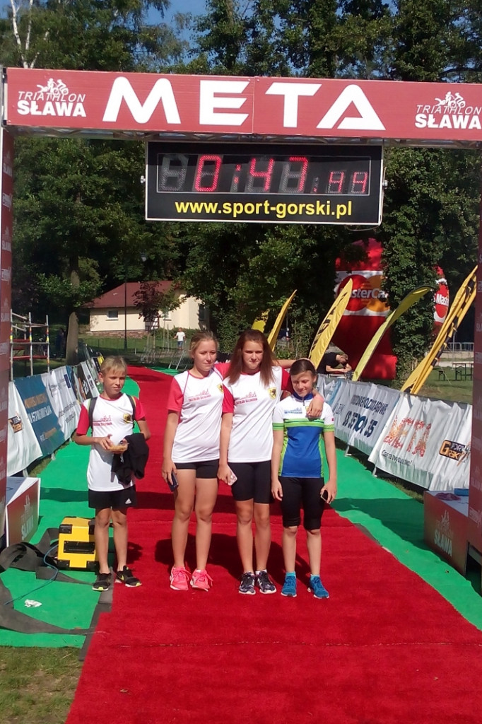 Udane starty zawodników Triathlon Szczecinek podczas XXI Festiwal Triathlonu w Sławie