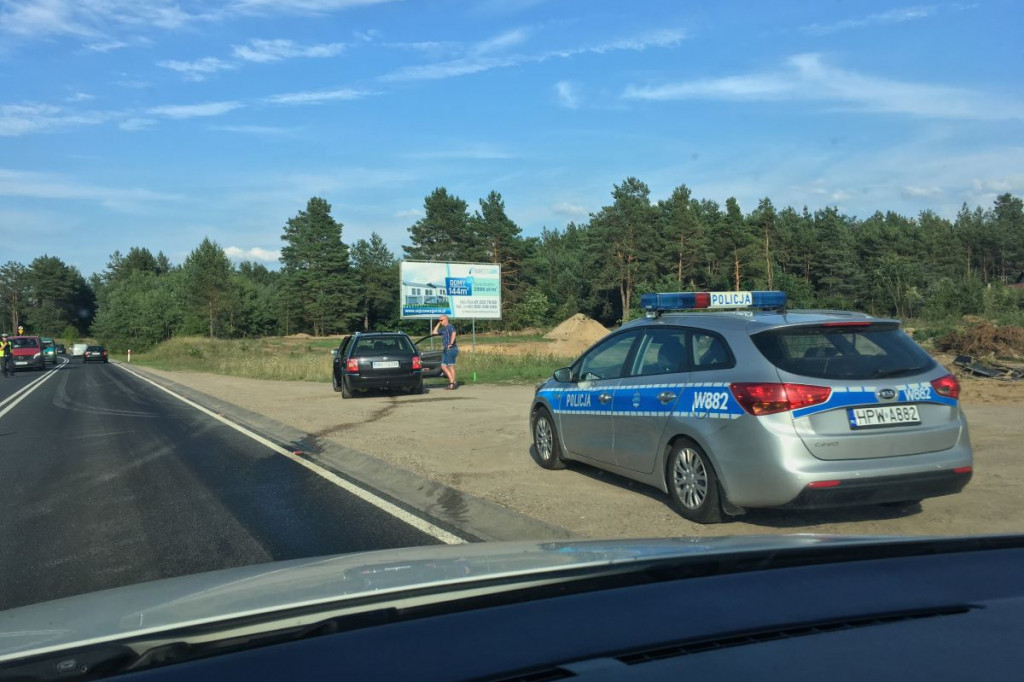 Niebezpieczny odcinek DW-172 znajduje się na prostym odcinku małej obwodnicy Szczecinka na wysokości Sójczego Wzgórza