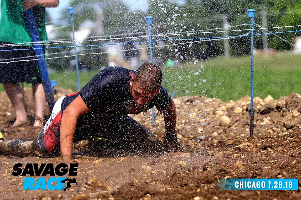 Szczecinecczanin wziął udział w Savage Race Chicago