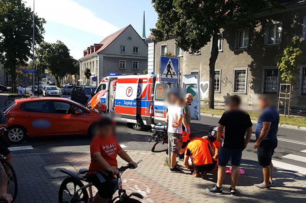 Kolizja z nauką jazdy