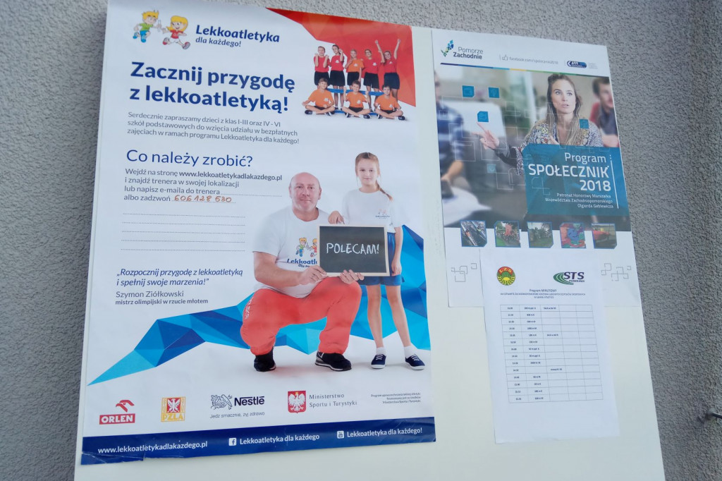Otwarcie Stadionu - Zachodniopmorskie Igrzyska Ludowych Zespołów Sportowych w lekkiej atletyce