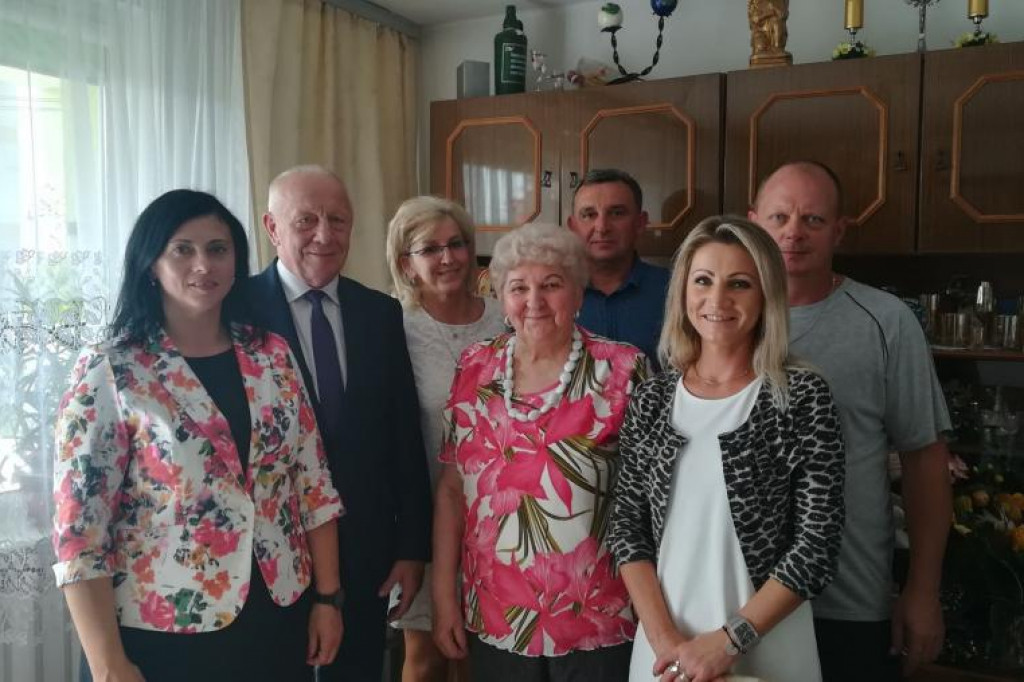 Złote Gody Państwa Teresy i Stanisława Łabul z Barwic