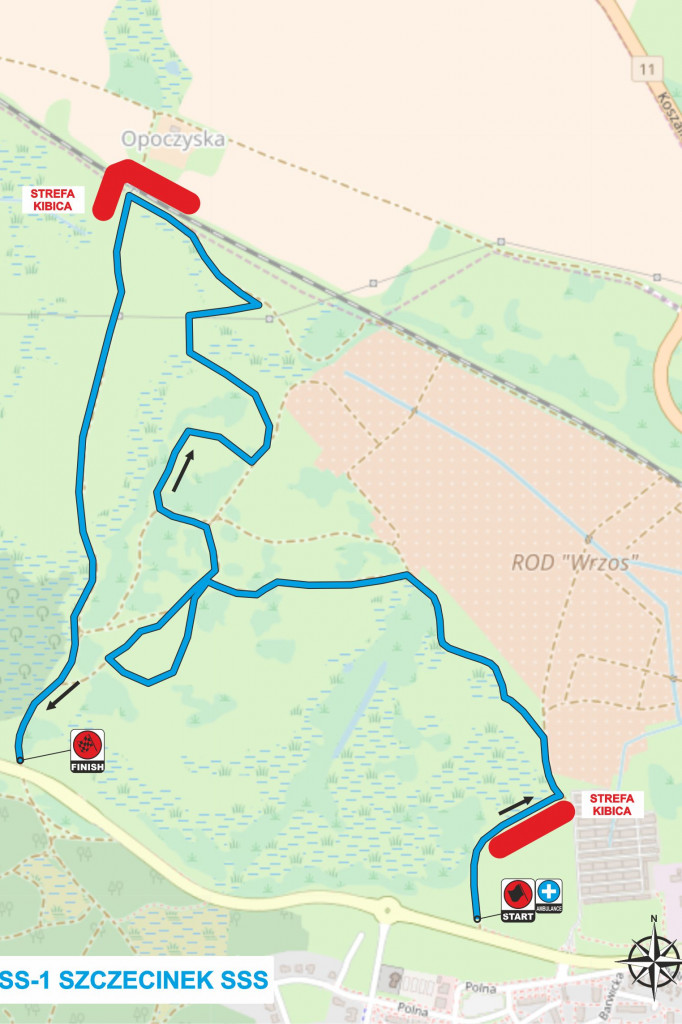 Baja Szczecinek 2018 mapki tras