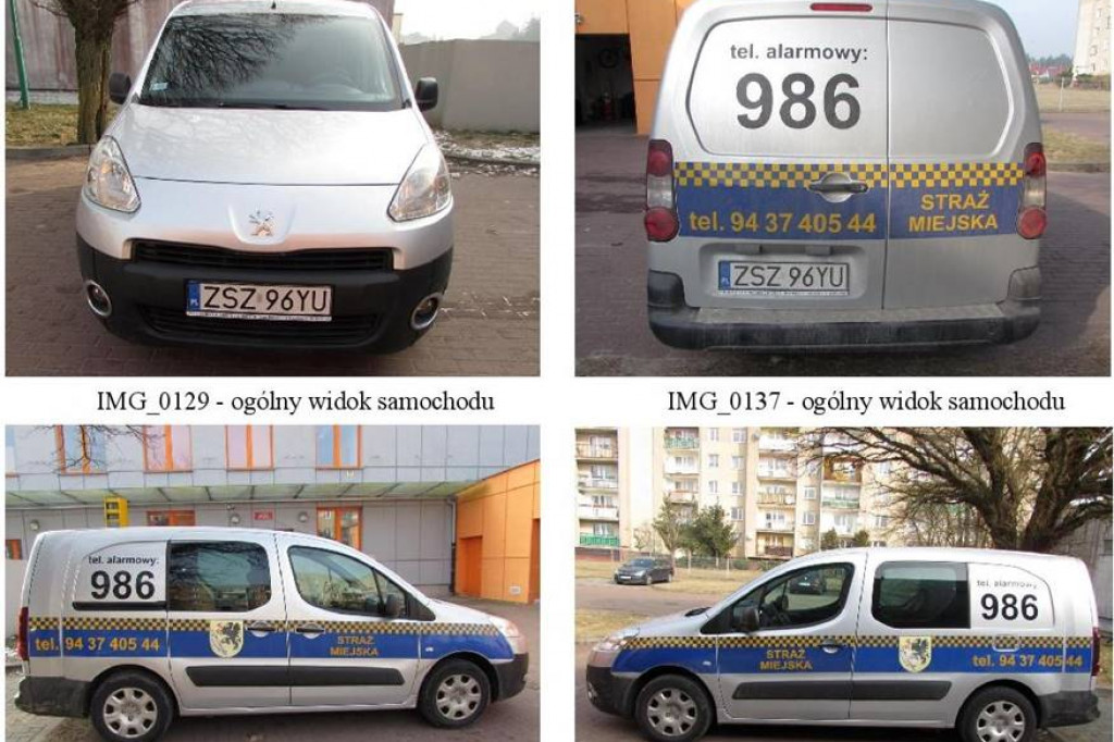 Strażnicy sprzedają peugeota
