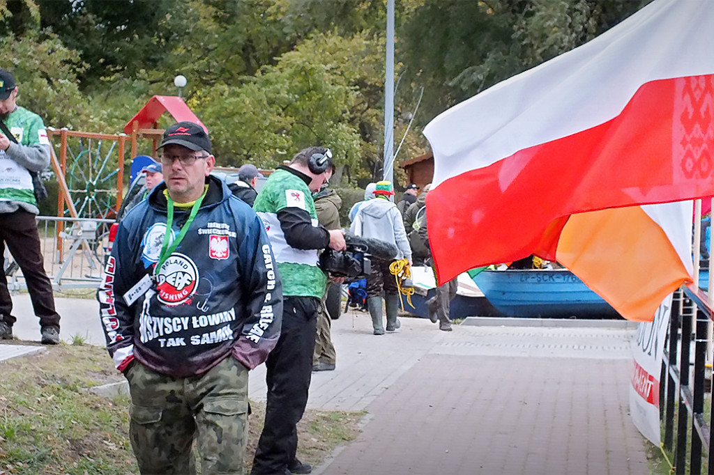 Mistrzostwa Europy wędkarzy głuchych - Spinning z łodzi na Trzesiecku