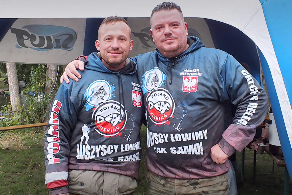 Mistrzostwa Europy wędkarzy głuchych - Spinning z łodzi na Trzesiecku