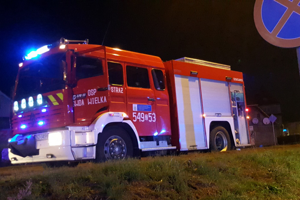 Pożar na ul. SIkorskiego. Paliła się szopa.
