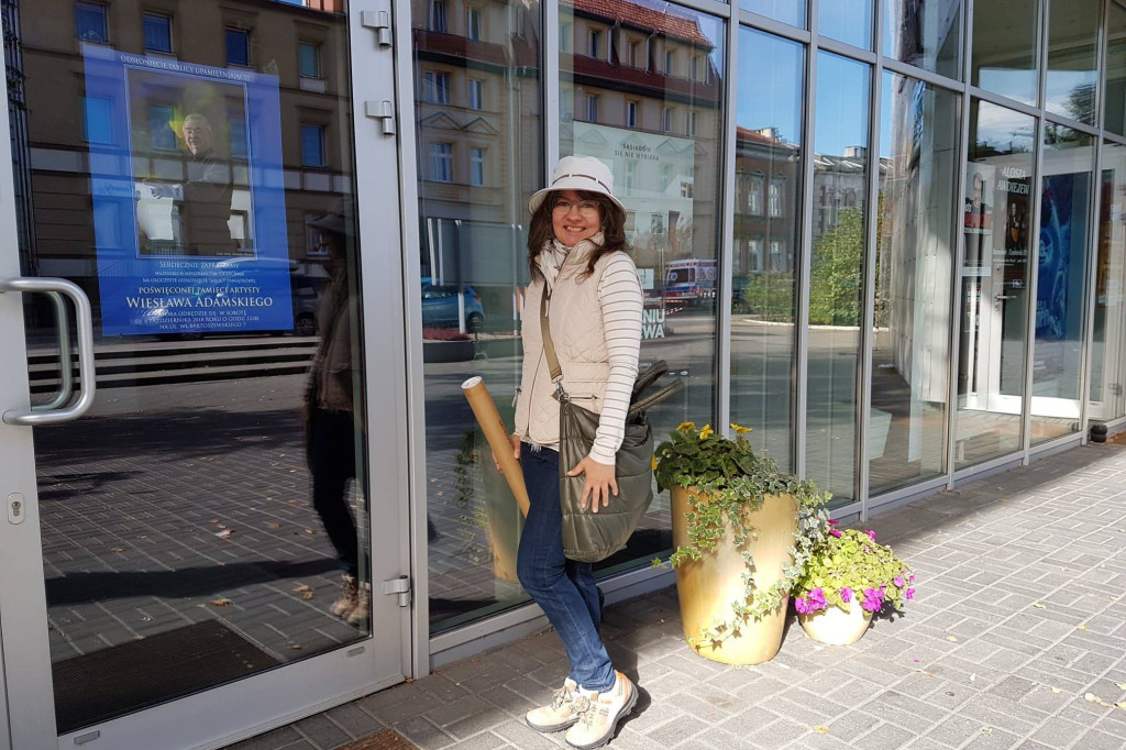 Wiesław Adamski - odsłonięcie pamiątkowej tablicy