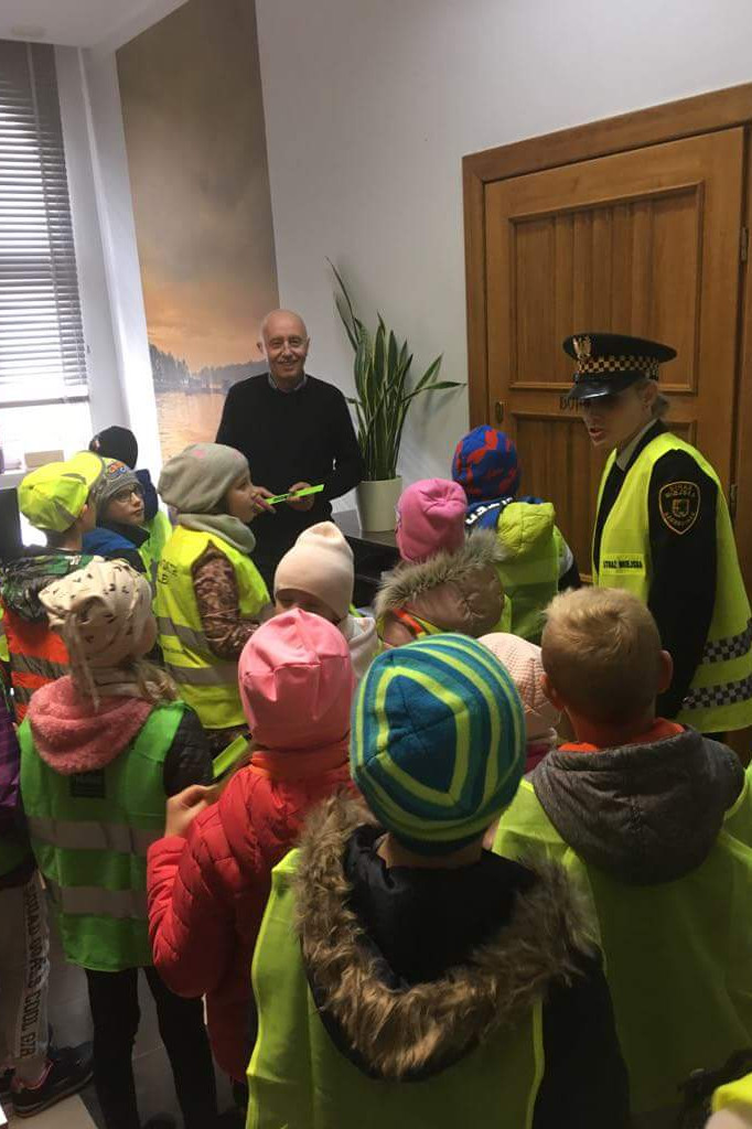 Z odblaskami bezpieczniej - Akcja straży miejskiej