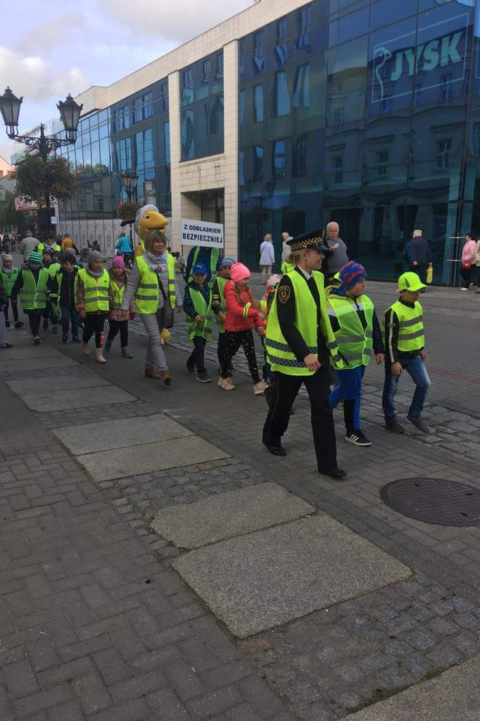 Z odblaskami bezpieczniej - Akcja straży miejskiej