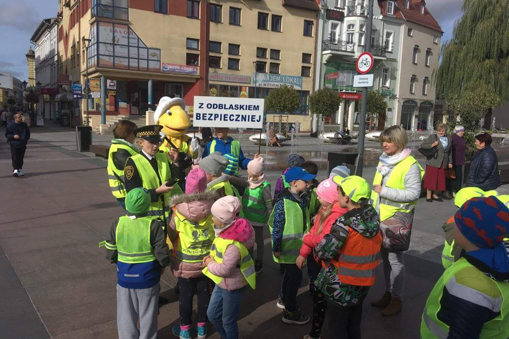 Z odblaskami bezpieczniej - Akcja straży miejskiej