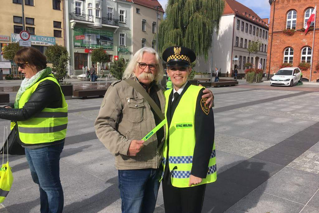 Z odblaskami bezpieczniej - Akcja straży miejskiej