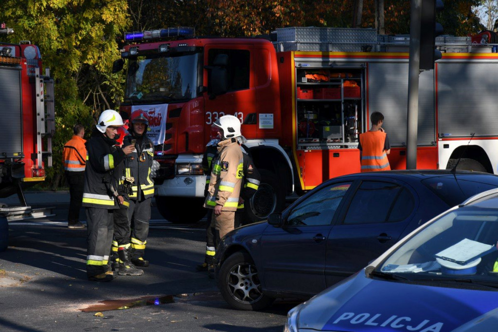 Wypadek krajówka Mścice