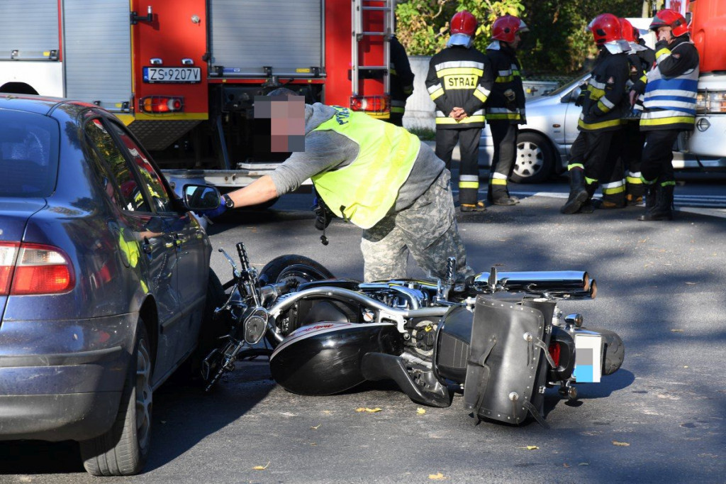 Wypadek krajówka Mścice