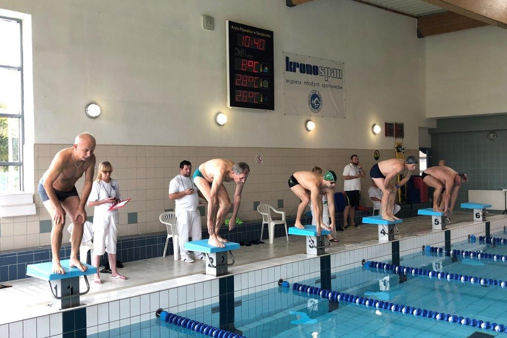 Zawody pływackie Masters Szczecinek 27-28.10.2018