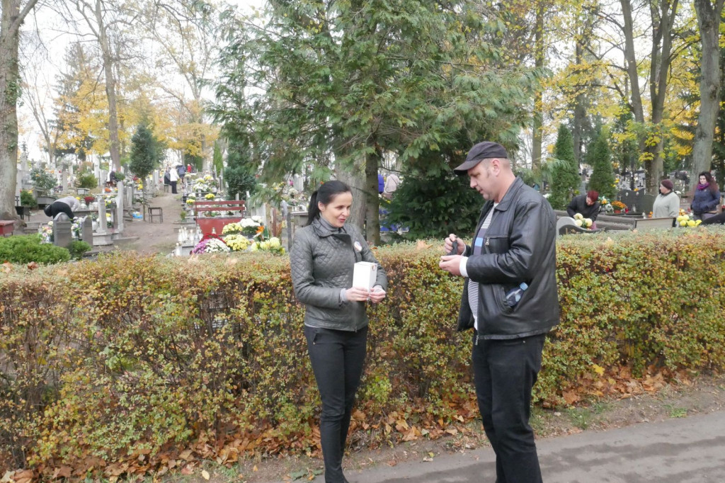 Cmentarz 1 listopada 2018 Szczecinek