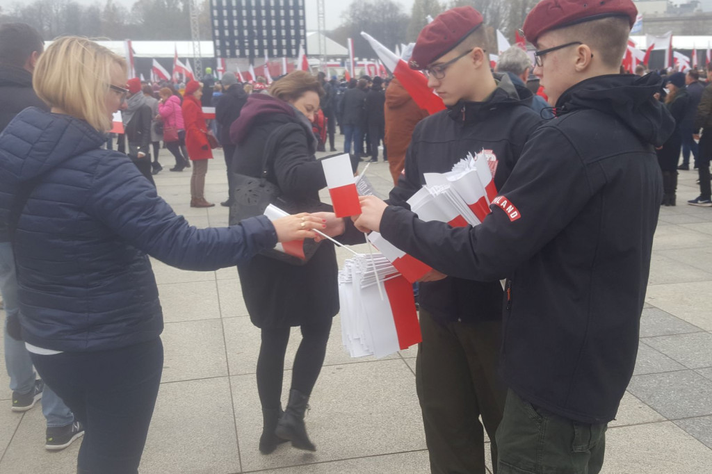 Nasi harcerze w Warszawie