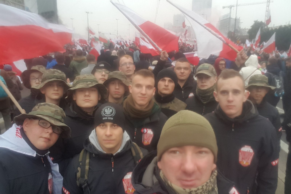 Nasi harcerze w Warszawie