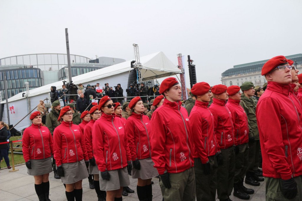 Nasi harcerze w Warszawie