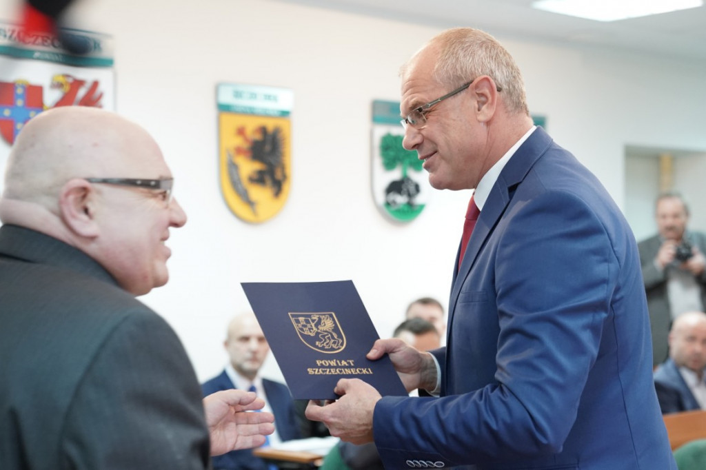 Inauguracyjna sesja Rady Powiatu Szczecineckiego