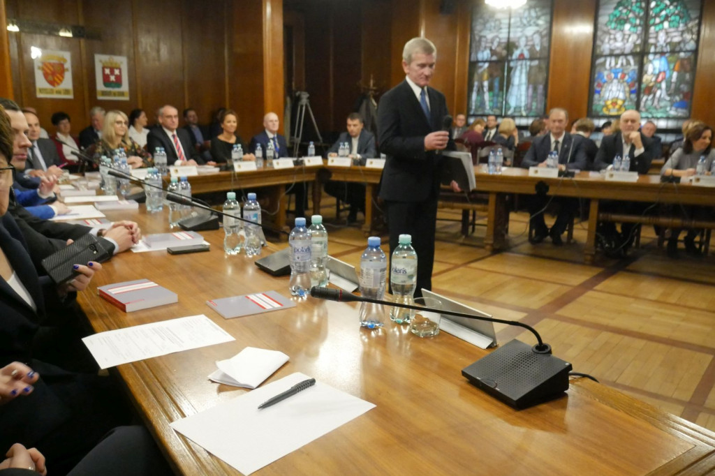 Ślubowanie Burmistrza Daniela Raka