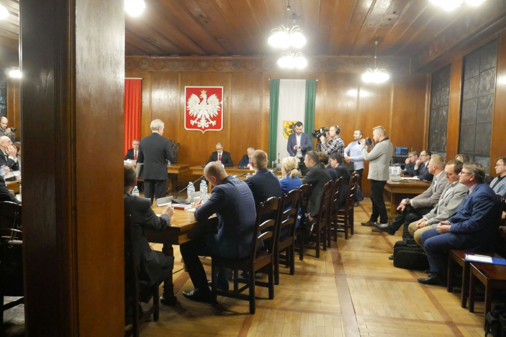 Ślubowanie Burmistrza Daniela Raka