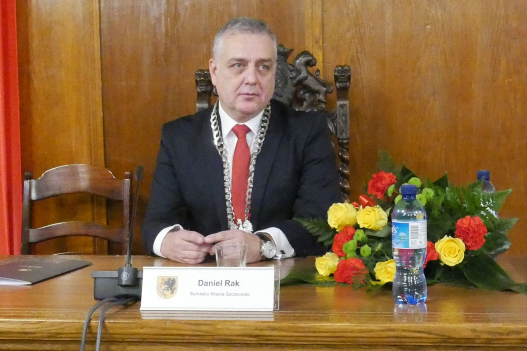 Ślubowanie Burmistrza Daniela Raka