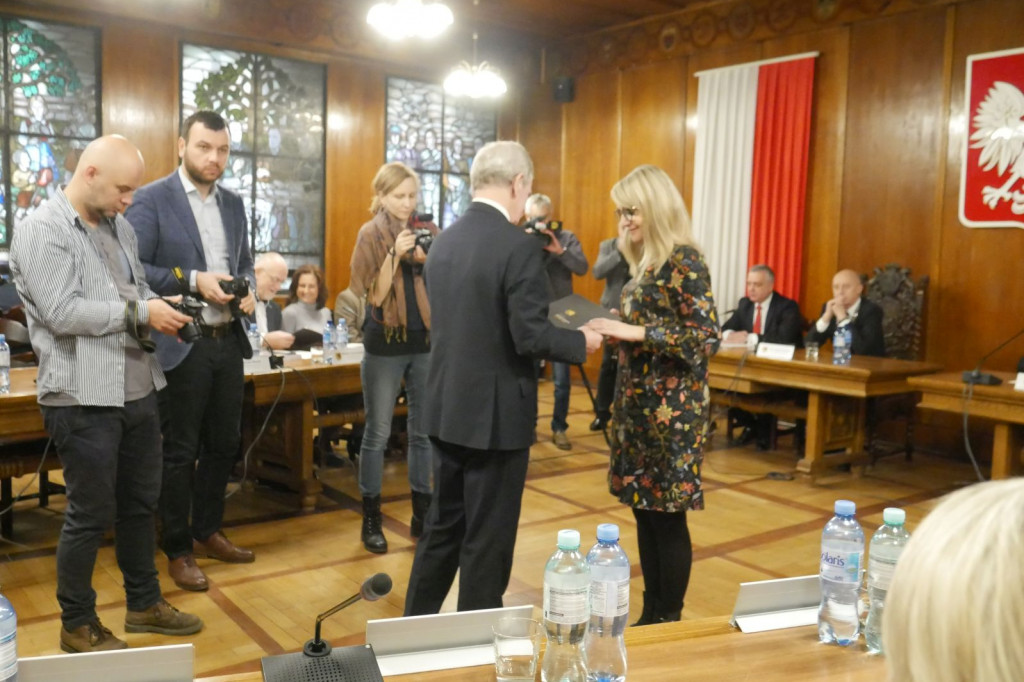 Ślubowanie Burmistrza Daniela Raka