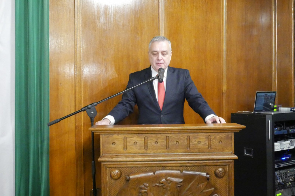 Ślubowanie Burmistrza Daniela Raka