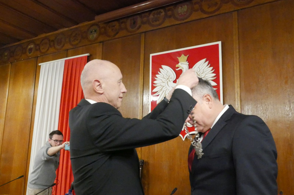 Ślubowanie Burmistrza Daniela Raka