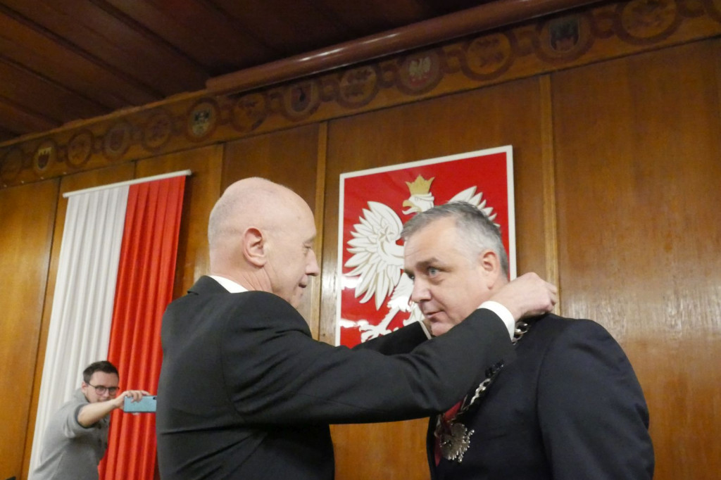 Ślubowanie Burmistrza Daniela Raka