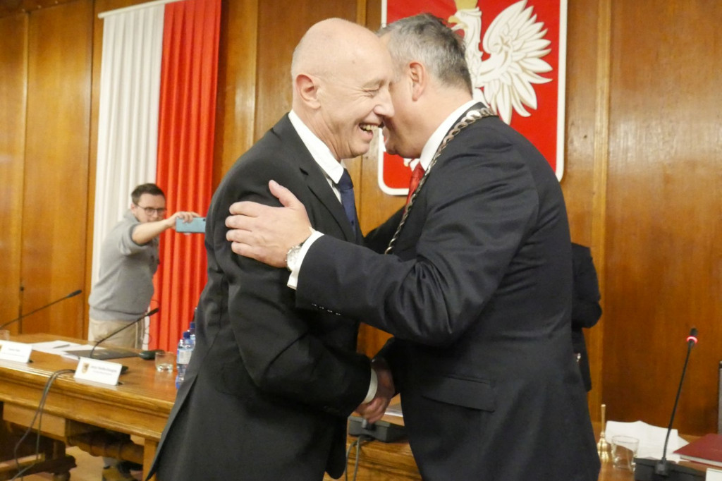 Ślubowanie Burmistrza Daniela Raka