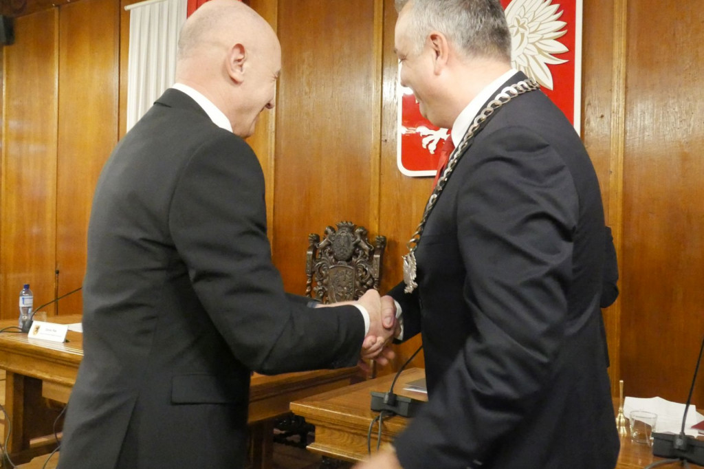 Ślubowanie Burmistrza Daniela Raka