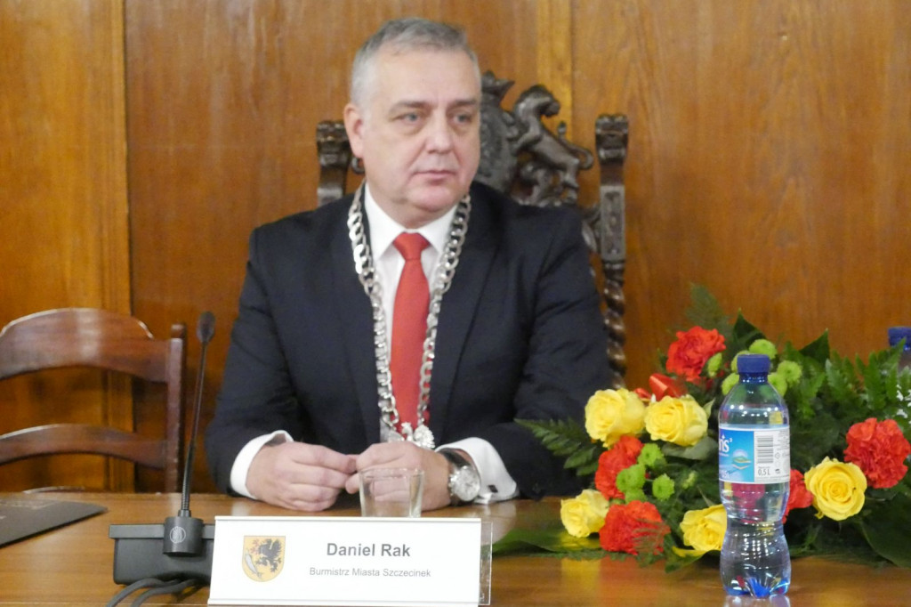 Ślubowanie Burmistrza Daniela Raka