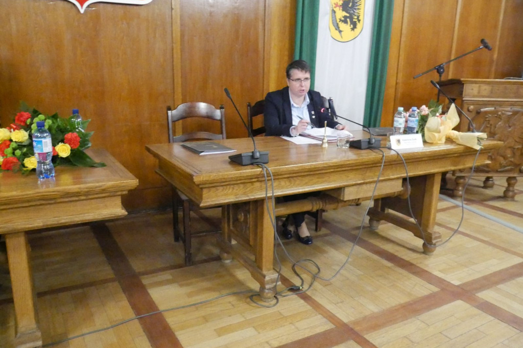 Ślubowanie Burmistrza Daniela Raka