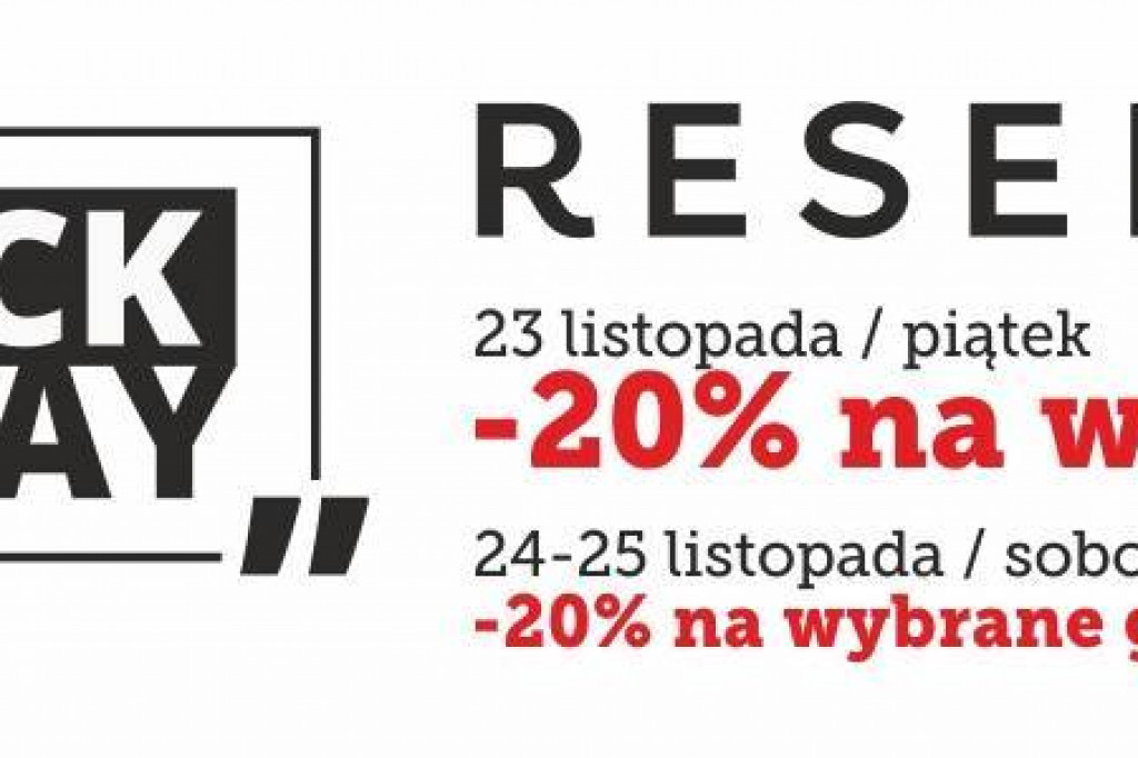 BLACK FRIDAY - zestawienie lokalnych ofert specjalnych