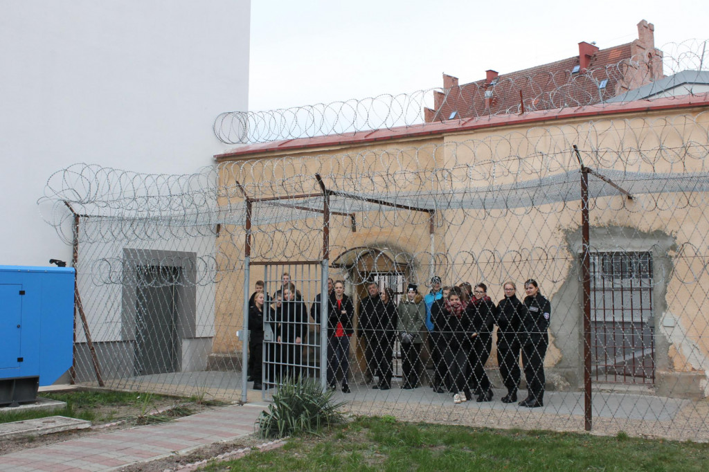 Lekcja wychowania obywatelskiego w więzieniu - Szczecinek
