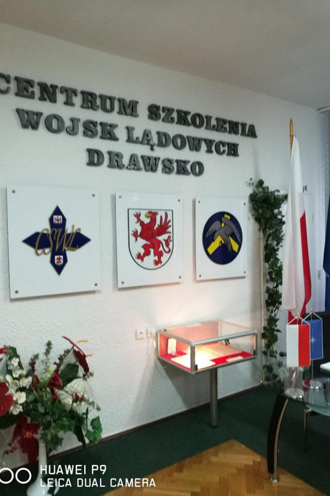 Klasa wojskowa z Zespołu Szkół Nr 7 w Białym Borze z wizytą na Poligonie Drawskim
