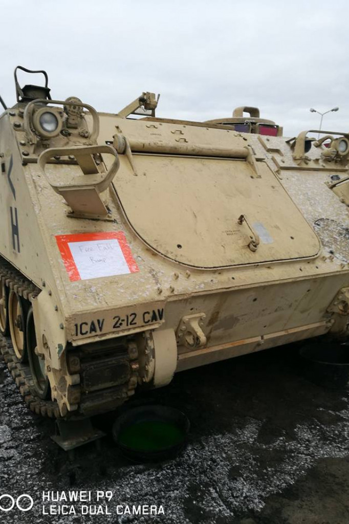 Klasa wojskowa z Zespołu Szkół Nr 7 w Białym Borze z wizytą na Poligonie Drawskim