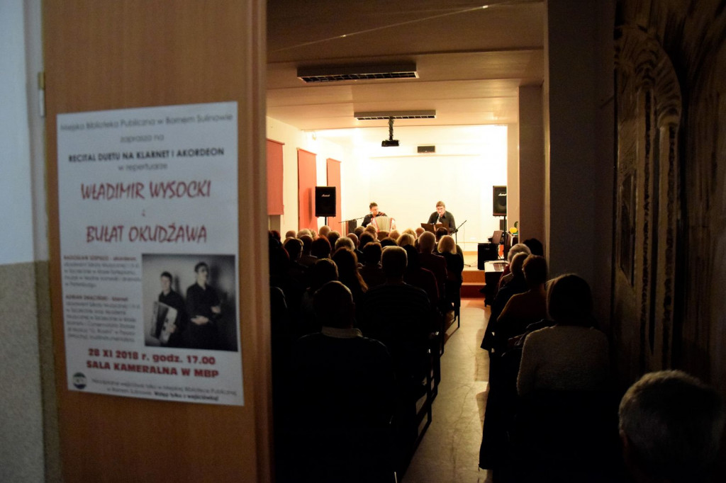 Recital poezji śpiewanej - Biblioteka, Borne Sulinowo