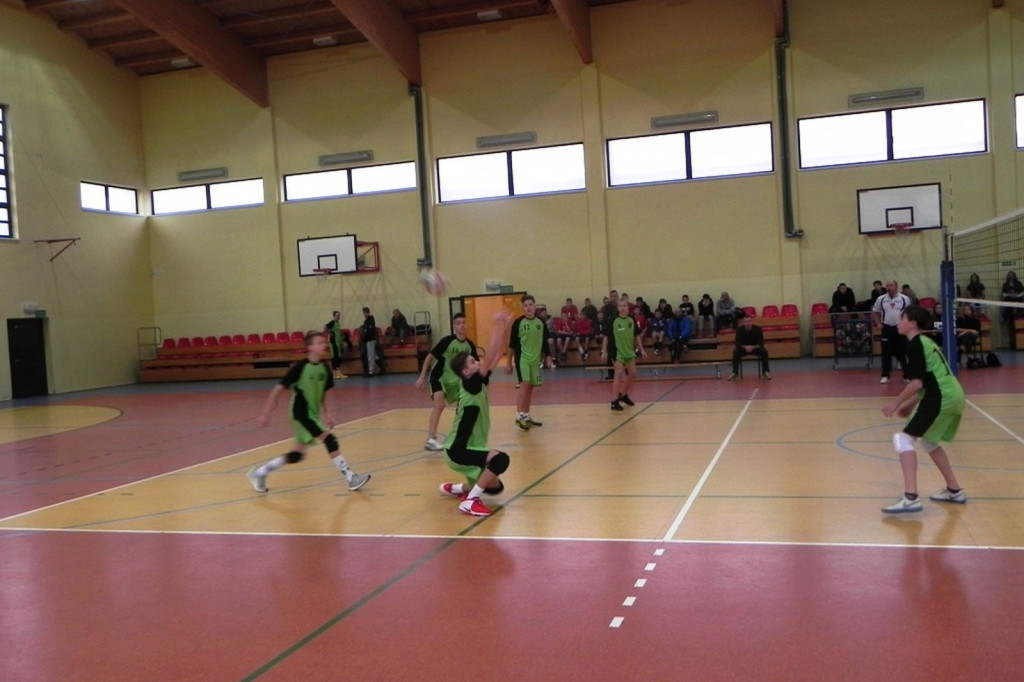 Wojewódzka Liga Młodzików 1-12-2018 - Siatkówka, Szczecinek ul. Wiatraczna