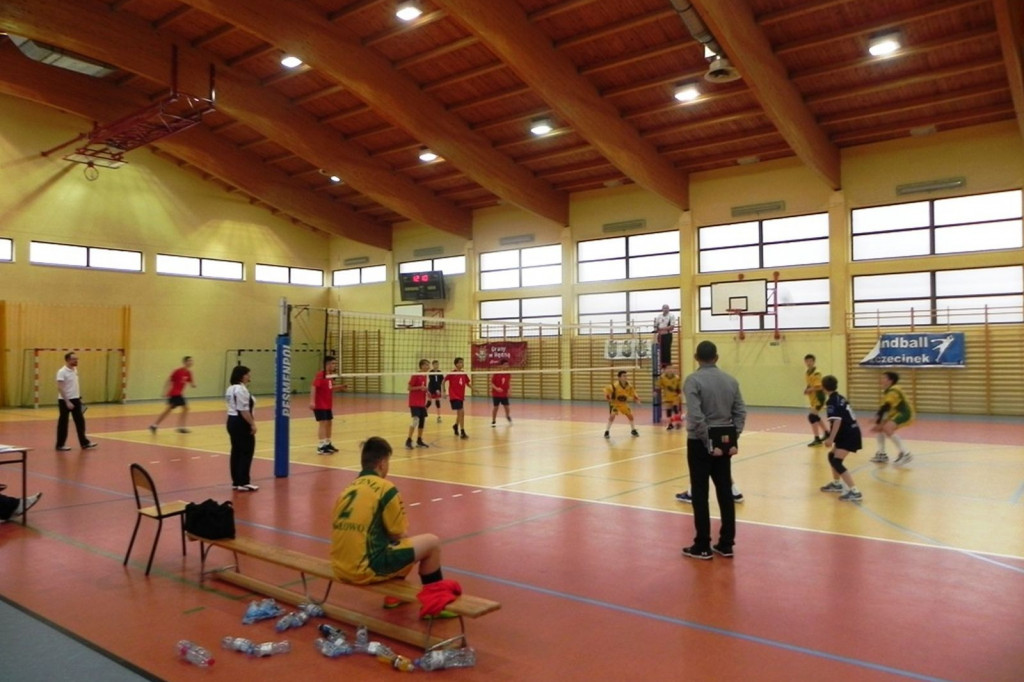Wojewódzka Liga Młodzików 1-12-2018 - Siatkówka, Szczecinek ul. Wiatraczna