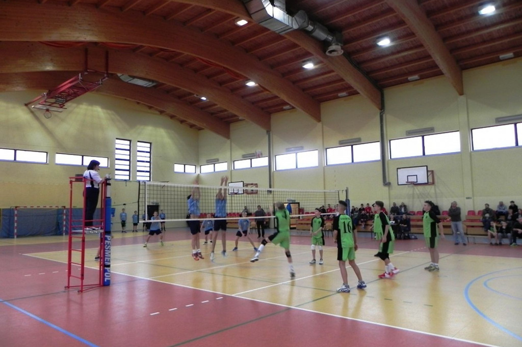 Wojewódzka Liga Młodzików 1-12-2018 - Siatkówka, Szczecinek ul. Wiatraczna
