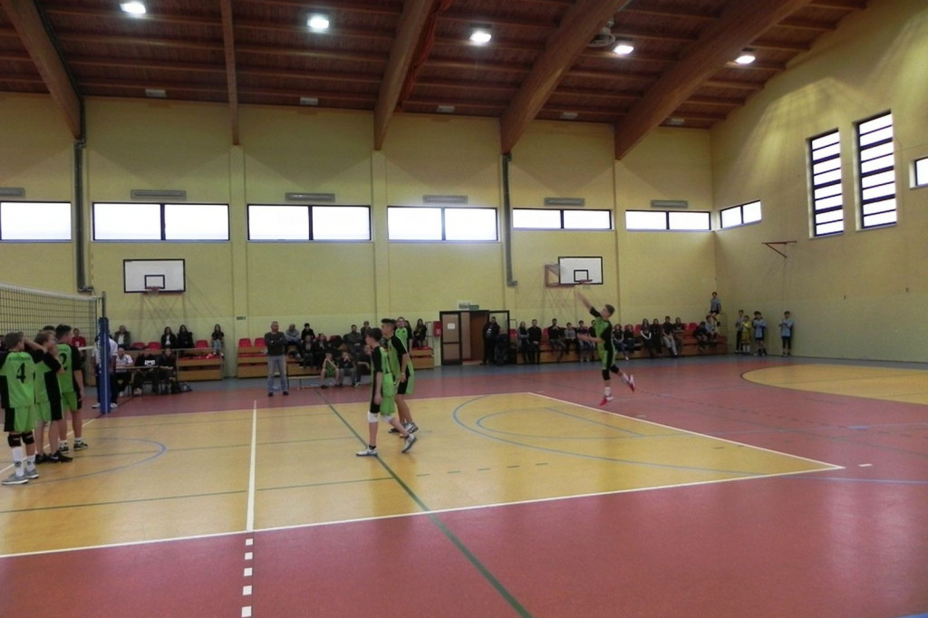 Wojewódzka Liga Młodzików 1-12-2018 - Siatkówka, Szczecinek ul. Wiatraczna
