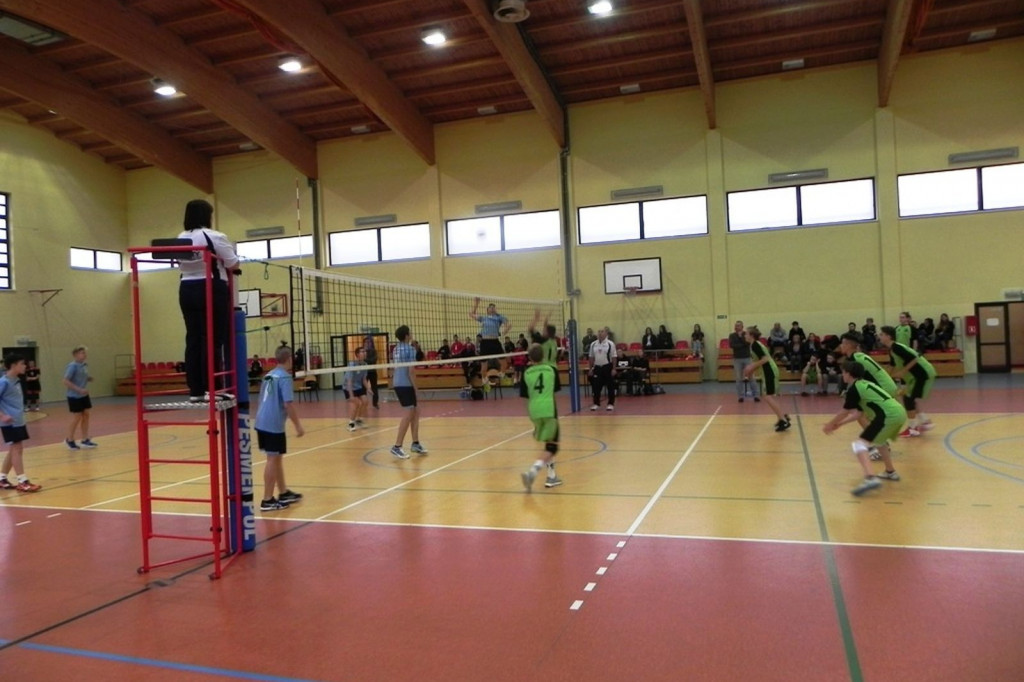 Wojewódzka Liga Młodzików 1-12-2018 - Siatkówka, Szczecinek ul. Wiatraczna