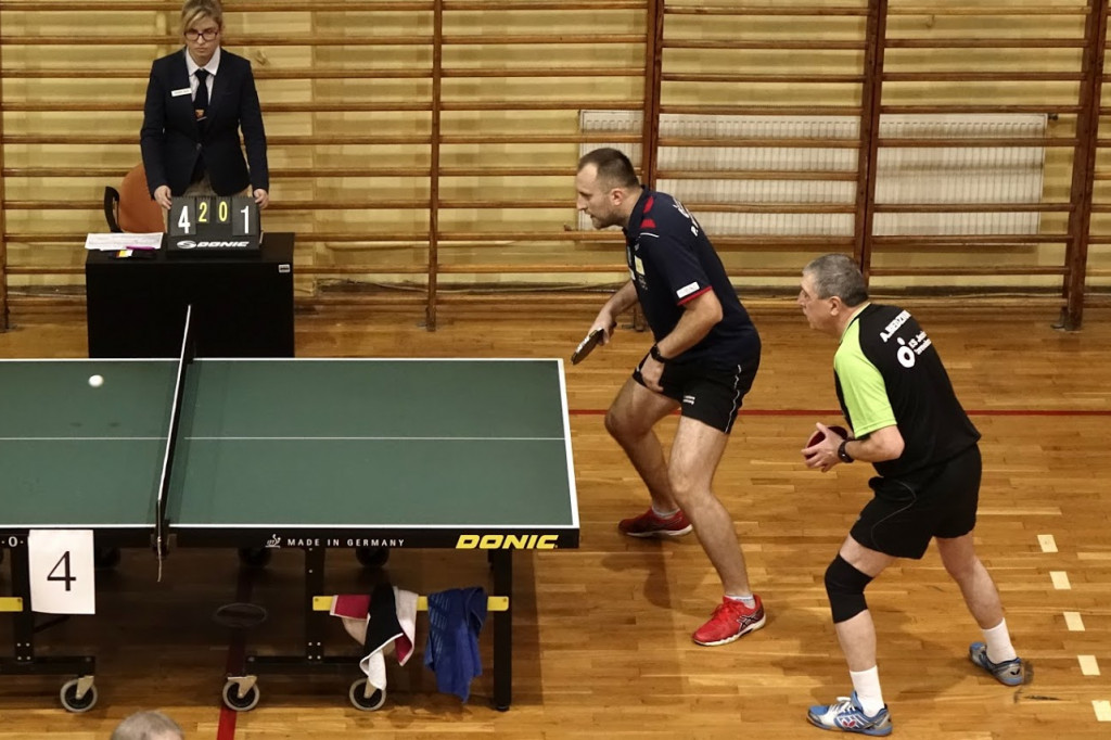 Antoni Biedziuk na podium Mistrzostw Polski