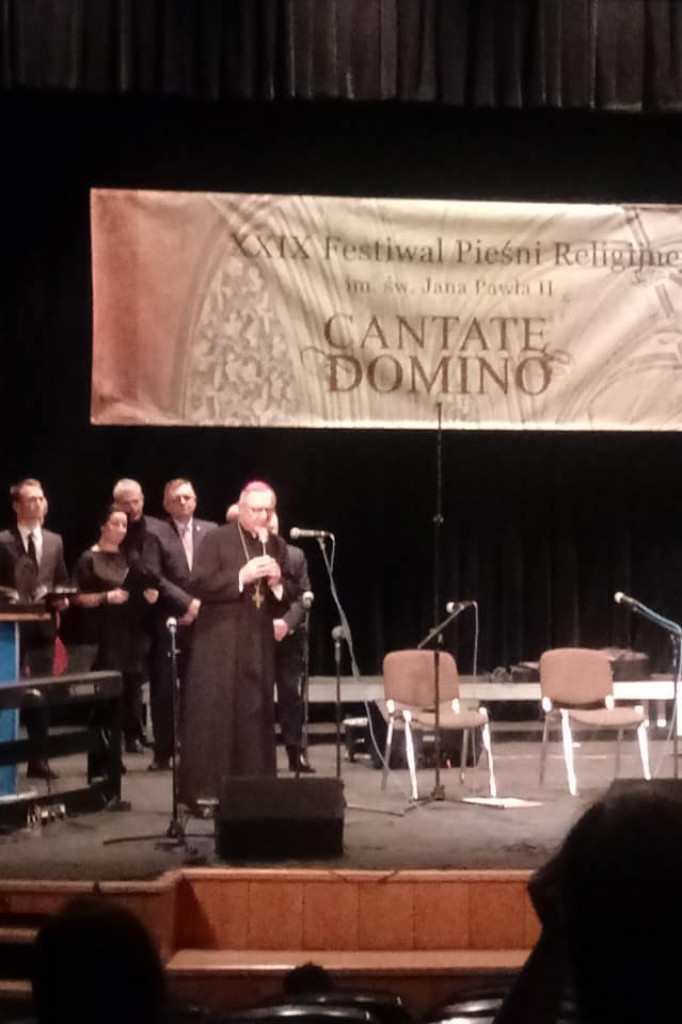 FESTIWALU PIOSENKI RELIGIJNEJ CANTATE DOMINO W KOSZALINIE 1-2 .12.2018..