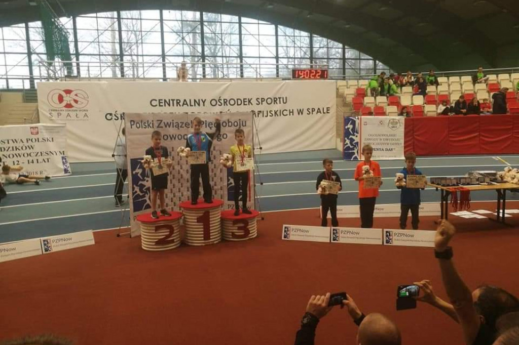 Klub Sportowy Pentathlon Szczecinek na zawodach w Spale